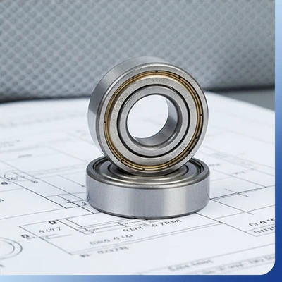 Bearing mounted on axle assembly