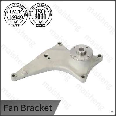 Mounting face with bearing housing and bolt holes
